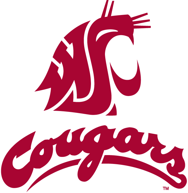 Washington State Cougars 1995-2010 Alternate Logo iron on transfers for clothing